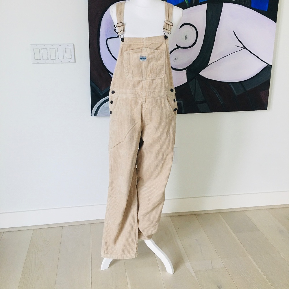 PACIFIC REPUBLIC WIDE-LAG  VELVET OVERALL EU- SIZE M